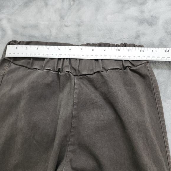 Jarbo Pant Womens Size 34 US 4 Gray Brown Pull On Skinny Ankle Back Seam Stretch - Picture 5 of 9